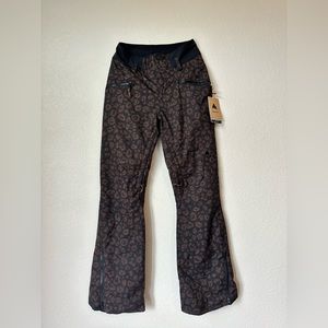 Brand new Burton Marcy High Rise Cheetah Pants S